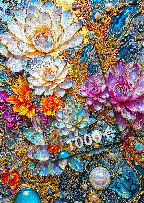 Перламутрові водяні лілії - Pearlescent Waterlilies (Enjoy-2244) Киев - изображение 6