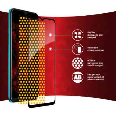 Скло захисне Intaleo Full Glue Tecno Spark Go 2022 (1283126542329) Вінниця