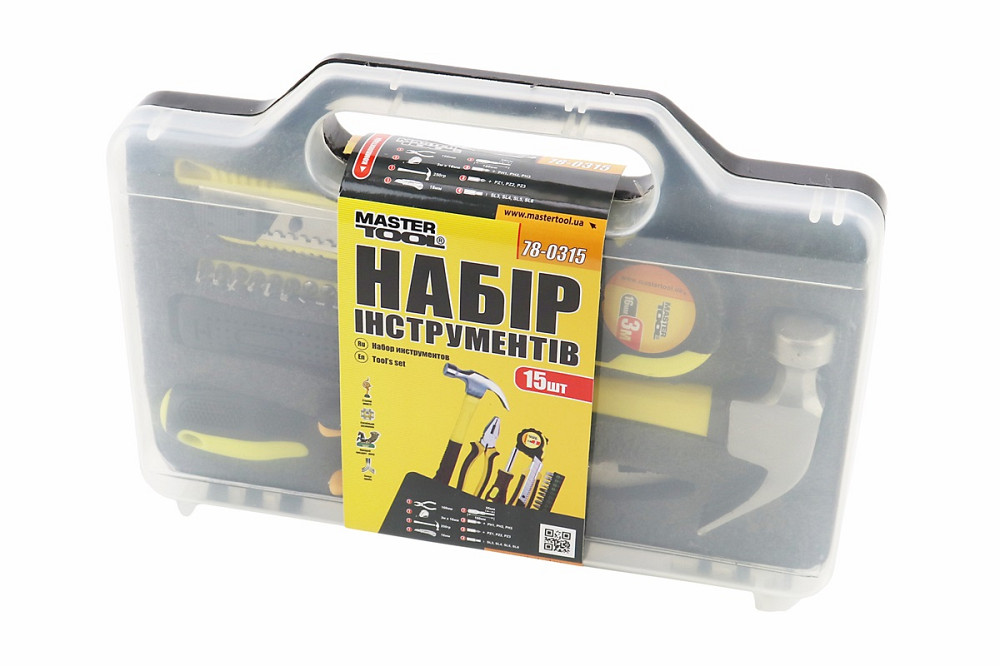 Набір інструментів 15 предметів 78-0315 Київ - фото 2
