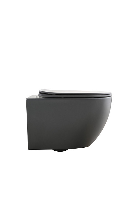 Унітаз підвісний Mixxus Premium ELLIPSE-0309-T1 GRAY 530x360x350mm система змиву TORNADO 1.0  ( MP6655 ) 30564 Харків - фото 9