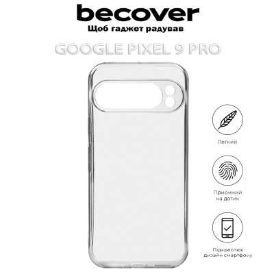 Чехол для мобильного телефона BeCover Google Pixel 9 Pro Transparancy (712295) Винница - изображение 5
