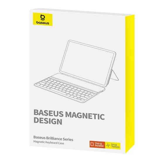 Клавіатура Baseus Brilliance Series Magnetic Keyboard Case for Pad Mini 6 8.3″ Cluster Black (with Simple Одеса