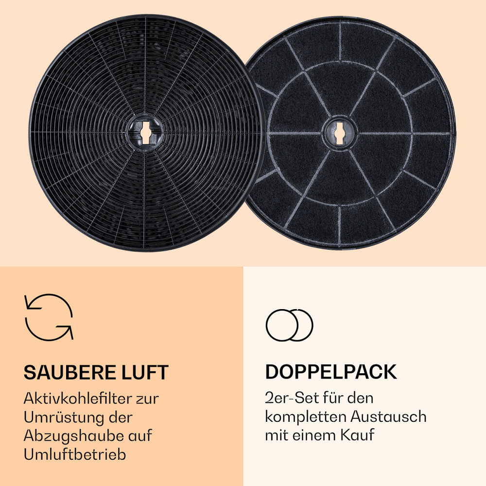 Набор фильтров с активированным углем Americana Purista из 2 сменных аксессуаров 18 x 2 см (ØxH) (Германия, Ровно - изображение 3