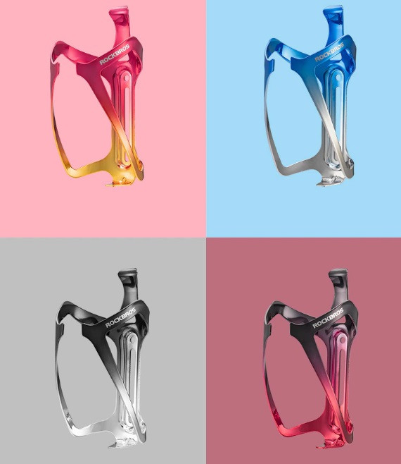 Флягодержатель для велосипед алюминиевый SHJ-014 Feel Fit Разноцветный Бровары - изображение 1