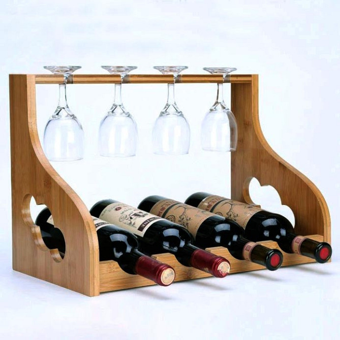 Настільна винна полиця "Беском" сієна Миколаїв - фото 1