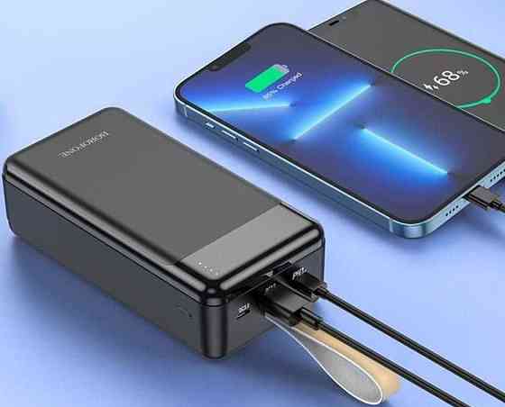 Повер- Банк: BOROFONE BJ19B 30000mAh. 20W. Київ