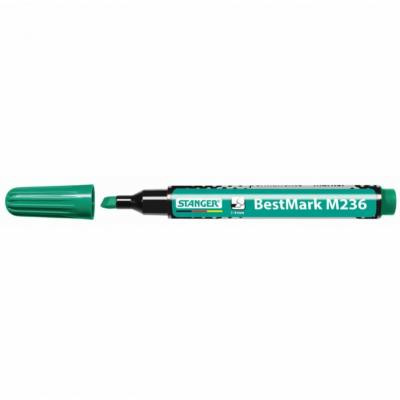 Маркер Stanger Permanent водостійкий клин. наконечник зелений 1-4 мм (712007) Вінниця - фото 1