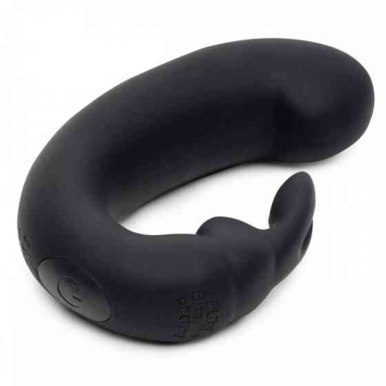Подвійний вібратор кролик Fifty Shades of Grey Sensation Rechargeable G-Spot Rabbit Vibrator Sex Aura Київ