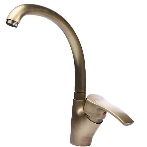 Смеситель для кухни Globus Lux QUEENSLAND GLQU-0203S-BIG-9-BRONZE (000019220) Киев