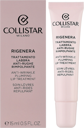 Омолаживающий крем для губ Collistar Rigenera Anti-Wrinkle Replumping Lip Treatment 15ml Славянск