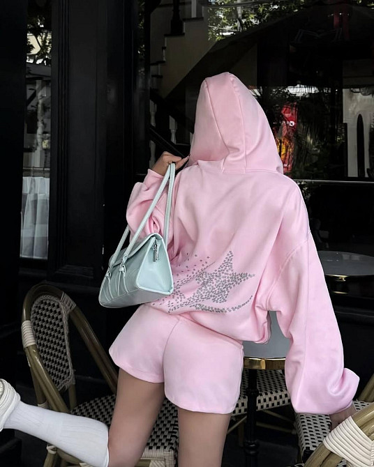 Женский стильный повседневный костюм тройка двухнитка Одесса - изображение 1