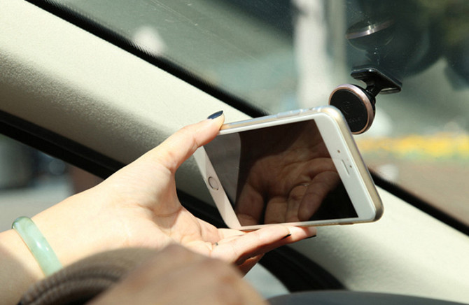 Магнітний тримач для смартфона Baseus Car and Desk Holder SUGENT-NT0S (Сріблястий) Миколаїв - фото 7