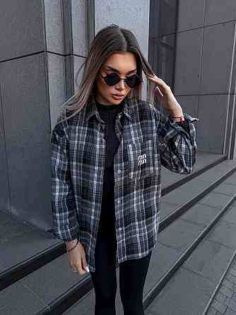 Жіноча сорочка в клітинку ( з накатом) Одеса