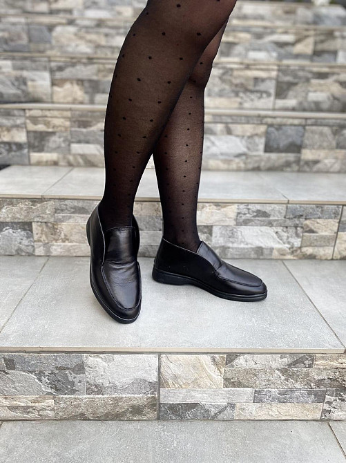 Черевики жіночі RONE чорні натуральна шкіра зима 37р.-24см 39р.-25.5см (Lora-2 4275) Коломыя - изображение 8