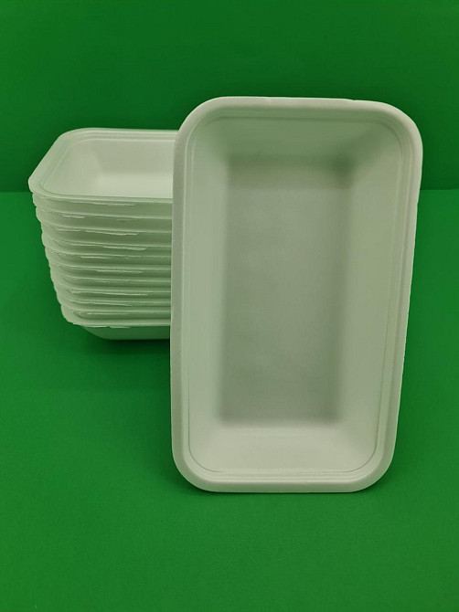 Підкладка (лотки) зі спіненого полістиролу (222*133*40) T-3-40 (200 шт) Харків - фото 1