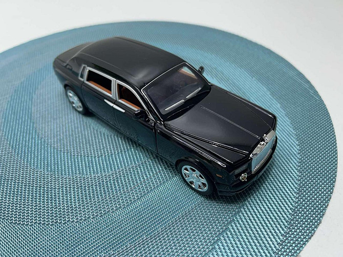 Машина металева Автосвіт Rols-Royce інерційна відчиняються двері капот 1:24 Чорна (AP-1701) Чернігів - фото 5