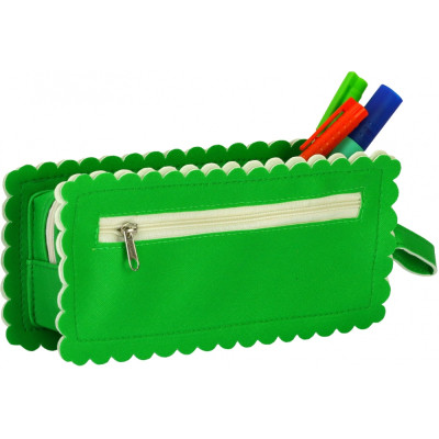 Пенал Cool For School 1 відділення Зелений (J-2609-green) Вінниця - фото 2