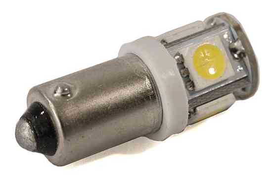 Светодиодная лампа AllLight T 8.5 5 диодов 5050 BA9S 24V WHITE Харьков