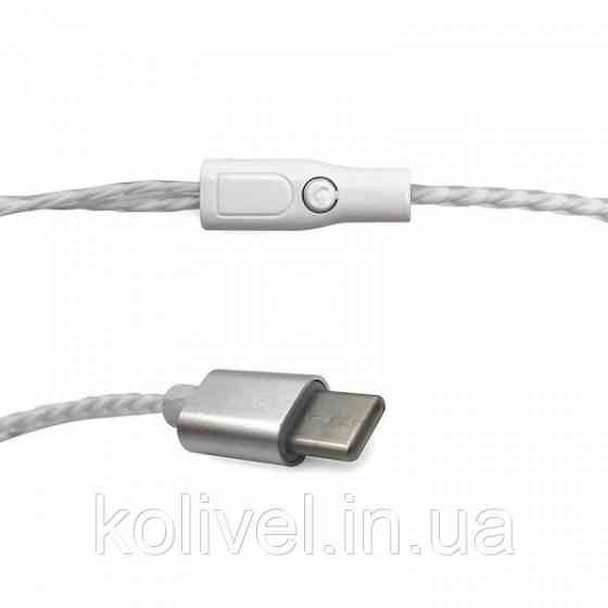 Навушники з мікрофоном Media-Tech Magicsound USB-C White (MT3600W) Киев
