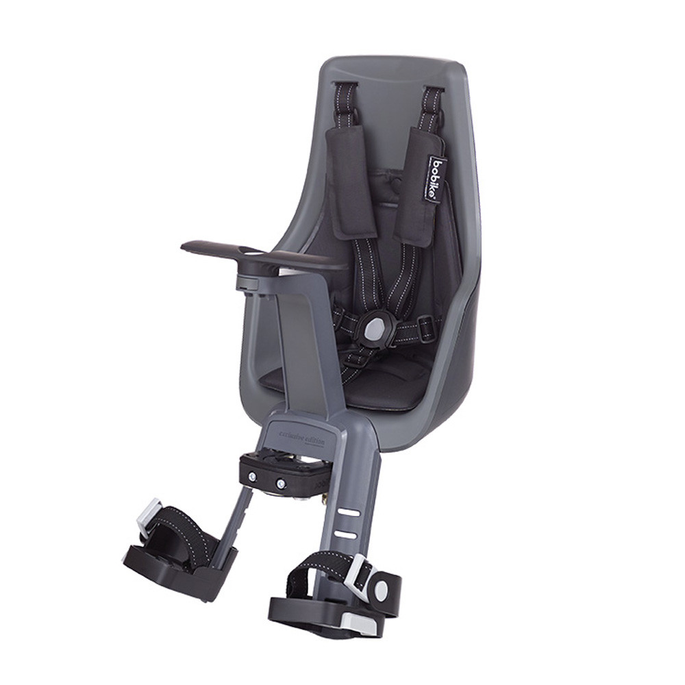 Детское велокресло Bobike Exclusive Mini Plus / Urban Grey Київ - фото 1