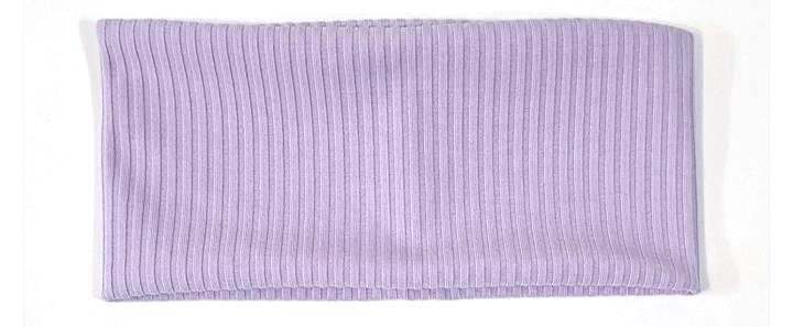 Пов'язка жіноча трикотаж бузкова Київ - фото 1