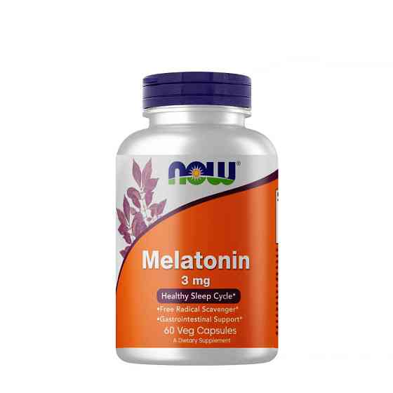 Мелатонин NOW Melatonin 3 mg 60 caps Луцк