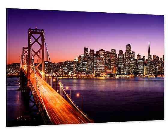 Картина холст в гостиную / спальню  Нью-Йорк  MLP_29 90х180см Киев