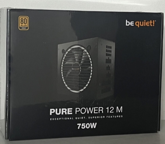 Блок -питания: be guiet Pure Power 12M 750W 80 Plus Cold (BN343) Киев - изображение 1