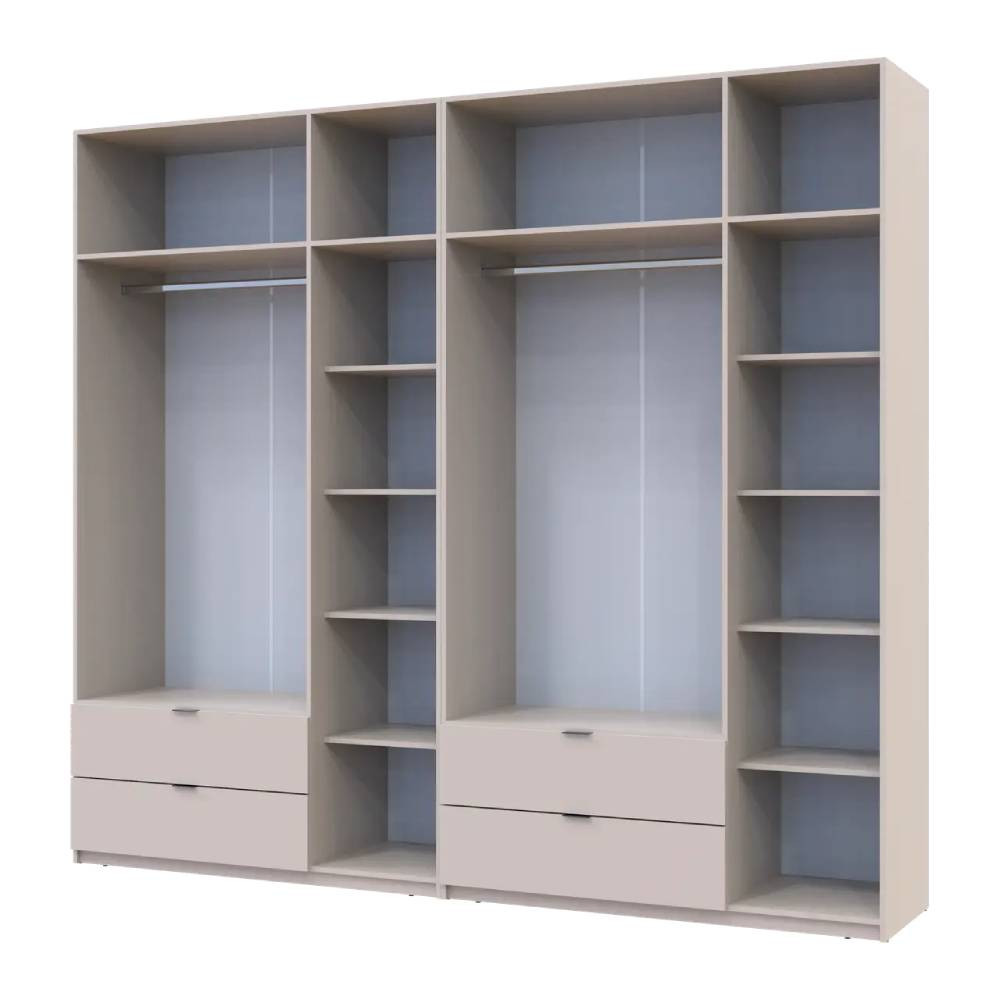 Шафа для одягу Doros Лукас Кашемір 3+3 ДСП 270х50х240 DRS-011715 (42005116) Львів - фото 3