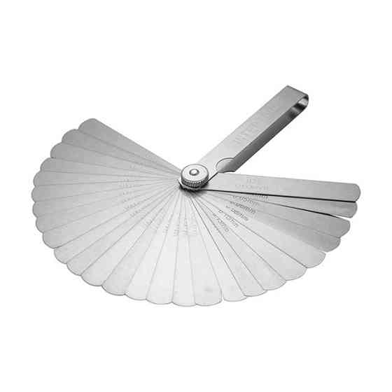 Комплект щупів 0,04-0,63 мм, 26 шт. INTERTOOL AT-0003 Київ