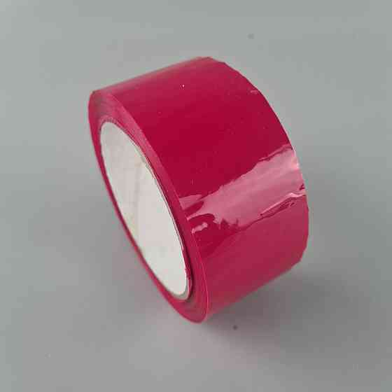 Упаковочный скотч Розовый 38мк 45мм 80метров  