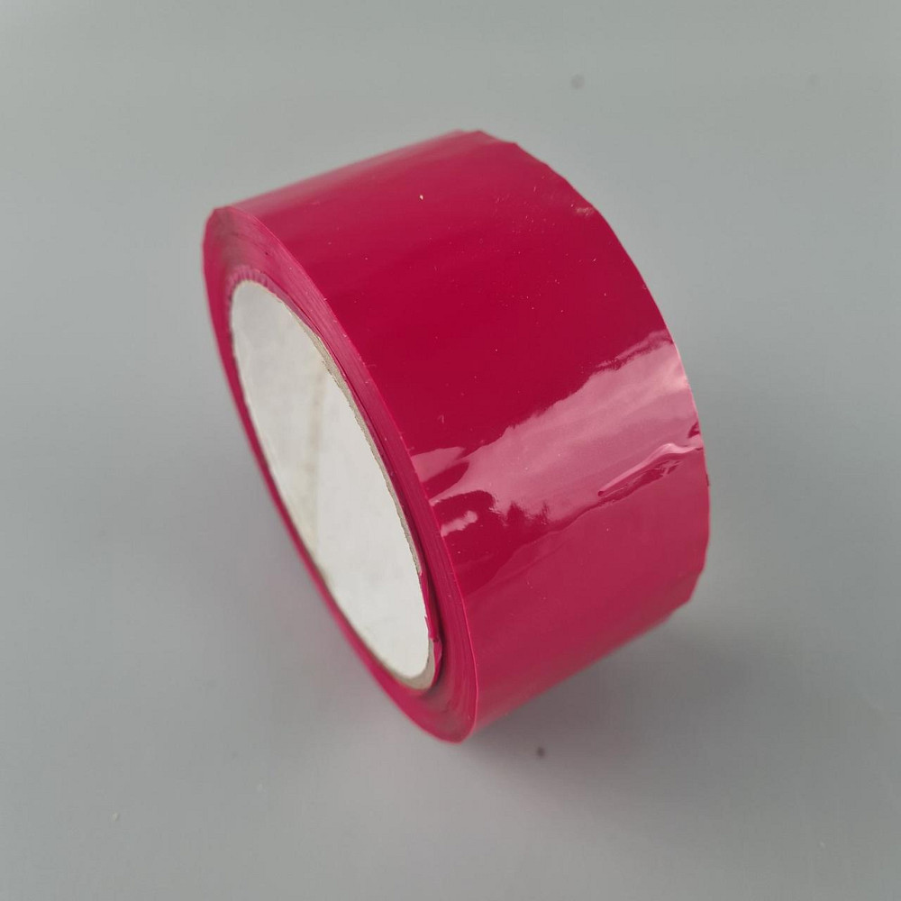 Упаковочный скотч Розовый 38мк 45мм 80метров  