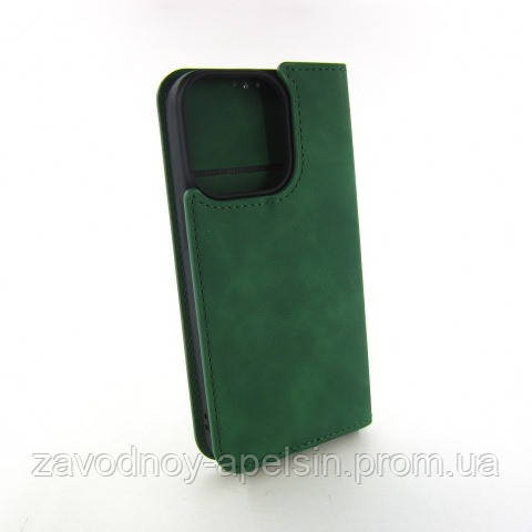 Чехол книжка iPhone 13 Pro Premium Case (зеленый) Одесса - изображение 2