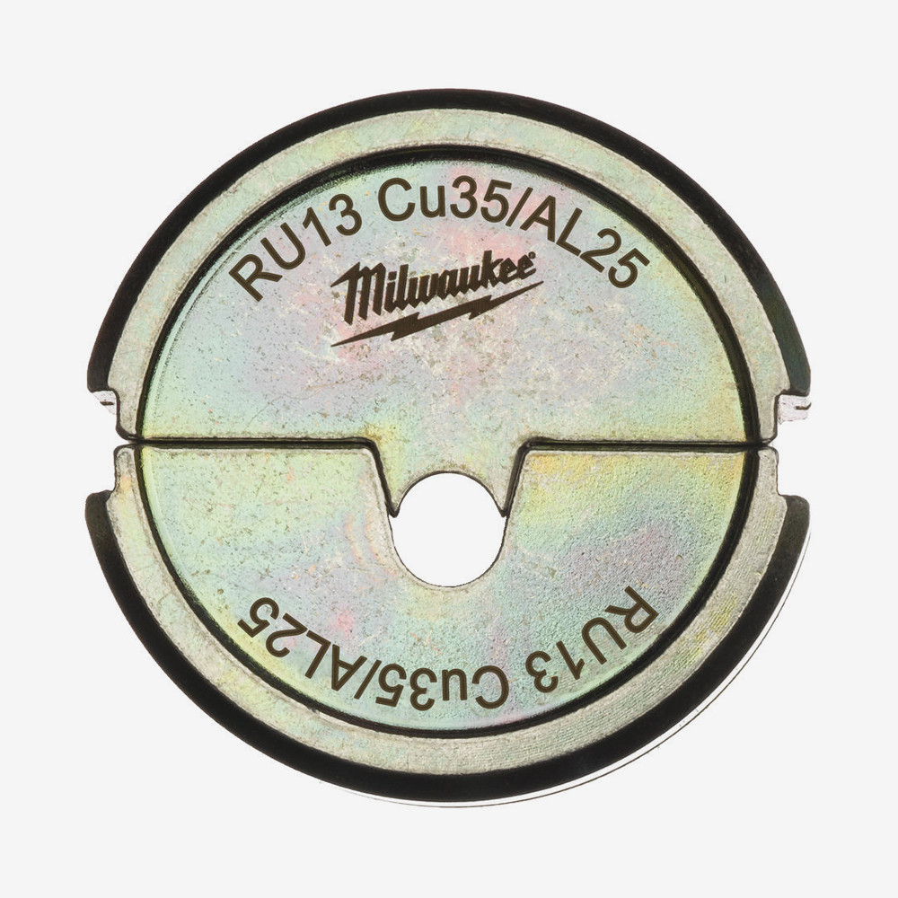 Матрица обжимная для кабелей и коннекторов MILWAUKEE, RU13 CU35/AL25 Одесса - изображение 1