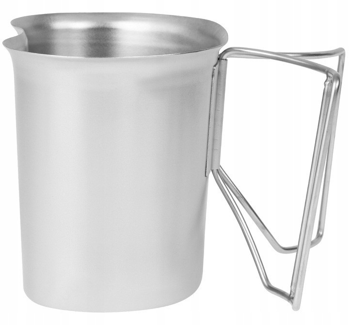 Універсальна Велика Кружка з ручками 750 мл Mil-Tec від Sturm (14607000) Алюміній Нововолинськ - фото 7
