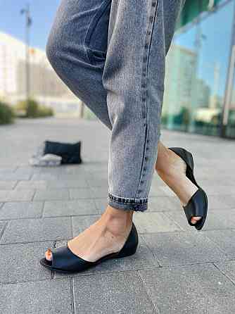 SEE SEVEN Балетки жіночі SEE SEVEN 73 чорні (весна-літо, шкіра натуральна) (3456) лише 37р.38р. Коломыя