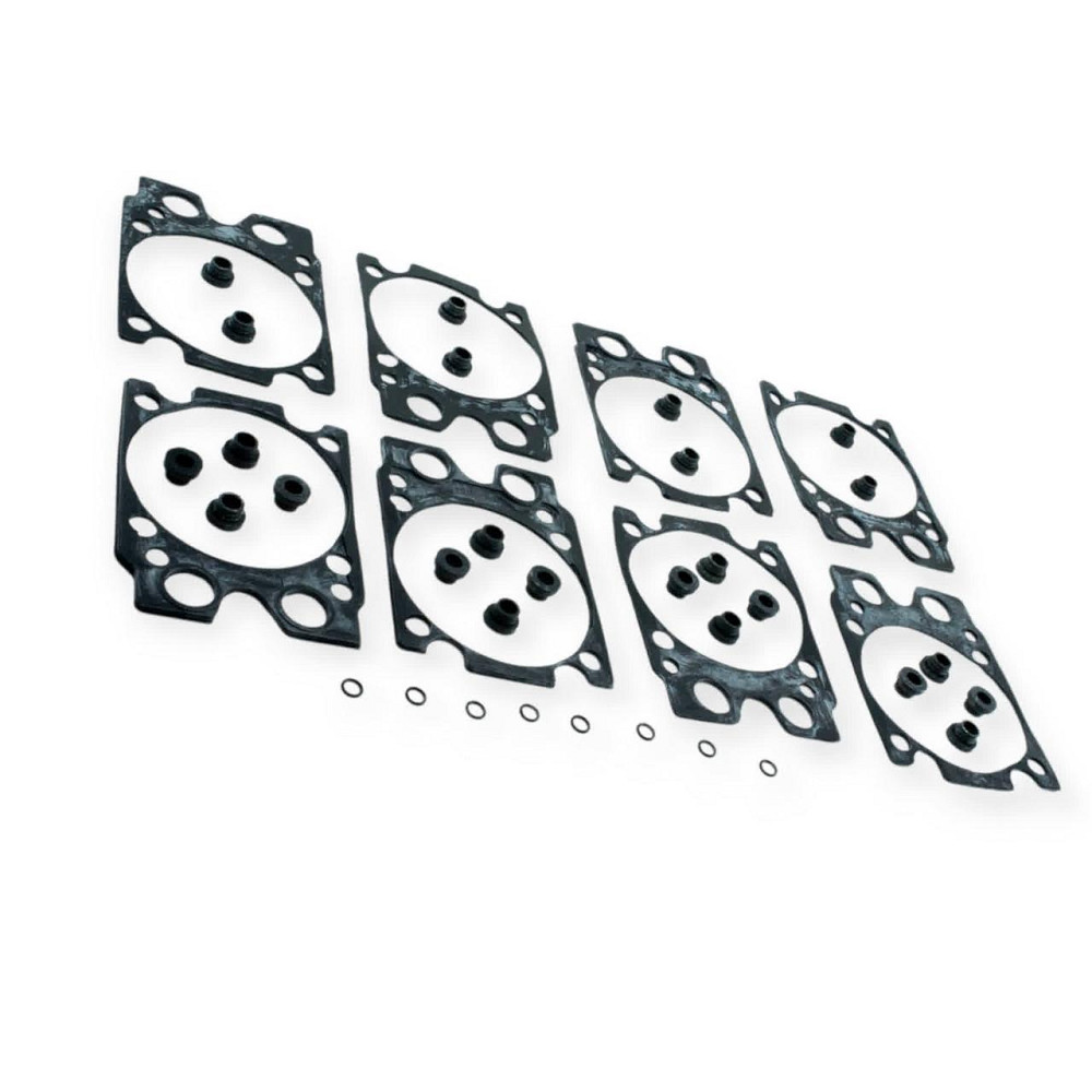 Комплект двигателя Камаз, ЗИЛ-133, Урал-4320 (3 наименования) черный (малый) прокладок Мукачево - изображение 1