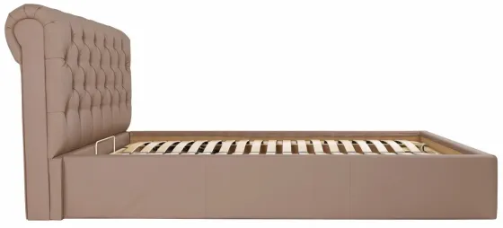 Кровать Двуспальная London Comfort 180 х 200 см Fly 2213 С подъемным механизмом и нишей для белья Светло-коричневый Киев