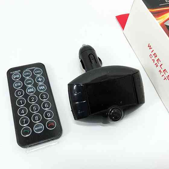 Mp3 bluetooth usb fm модуль X16 FM, Блютуз модулятор в машину, Автомобильный модулятор ED-747 от прикуривателя Киев