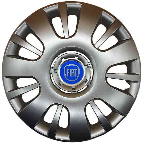 Автомобільні модельні ковпаки R16 Fiat (синій) 407 4шт, SJS, сріблясті Вінниця