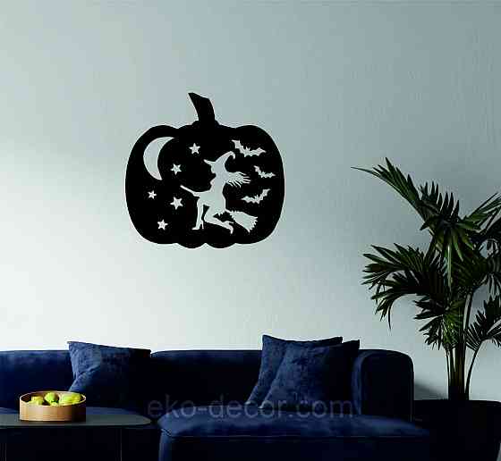 Декоративное настенное 3D Панно «Ведьма», Декор на стену с объемом Киев