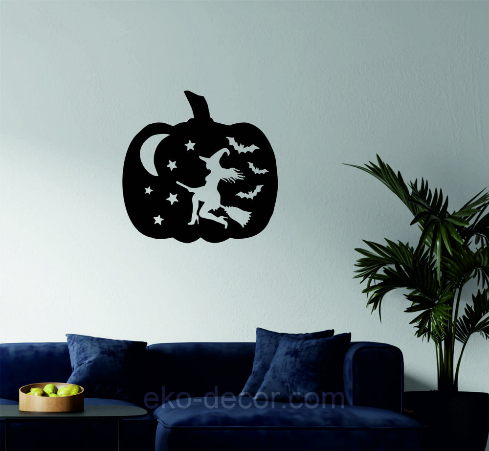 Декоративное настенное 3D Панно «Ведьма», Декор на стену с объемом Киев - изображение 2