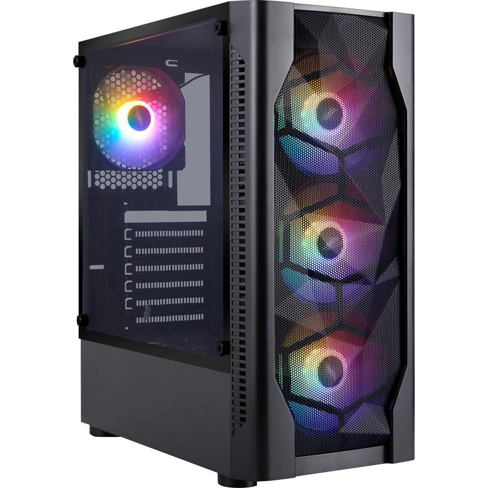 Корпус 1stPlayer D4-BK-4F1 Black без БЖ ( Black ) Харьков - изображение 10