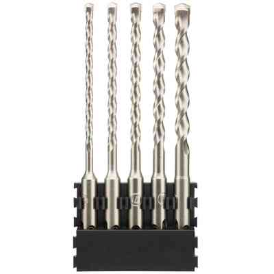 Набор буров DeWALT в касете для Tough Case, SDS Plus, L=160 мм., d=5.5, 6, 7, 8, 10 мм., 6 шт (DT70835) Винница