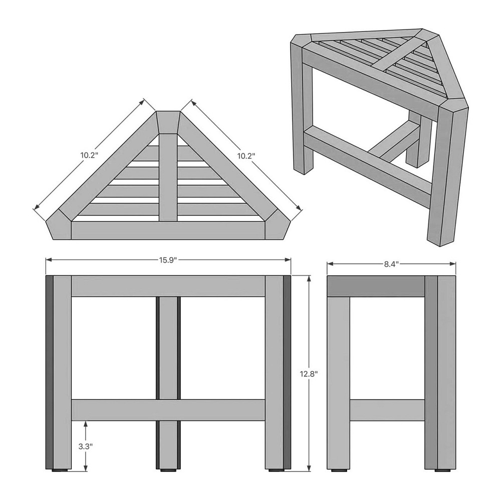 Табурет для ванной 