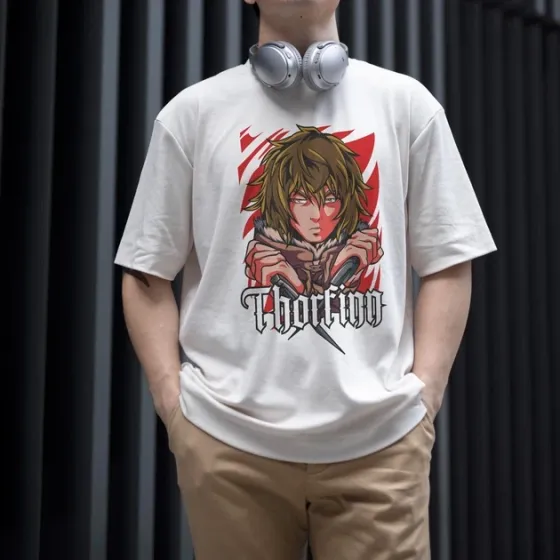 Футболка чоловіча з  принтом Сага о Винланде WE Розмір 48 Дніпро