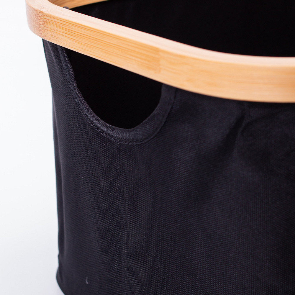 Органайзер для зберігання речей 38×26×18 (см) з бамбуковою рамою 8 (л) HP-41-20 Коломия - фото 4