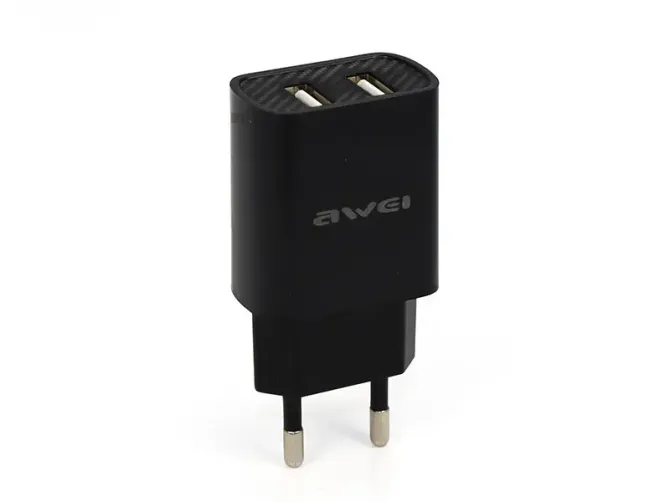 Зарядне пристрій AWEI C3 / Блок живлення Awei C3 / Адаптер AWEI 2 USB / швидка зарядка Киев - изображение 3
