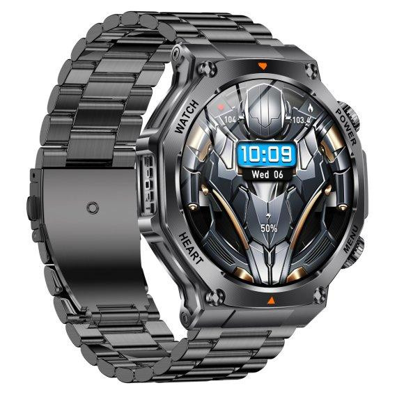 Годинник розумний наручний Smart Mevaden Ultra Steel (2 ремінці) Київ - фото 2