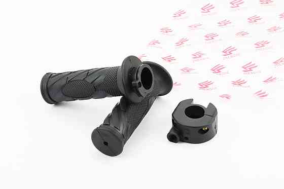 Рукоятка керма лів./пр. к-кт з хомутом троса газу 150cc Київ